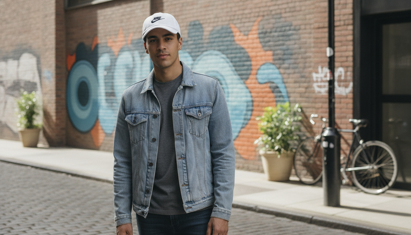 Nike Men’s White Cap with Print: Style, Fit & Care