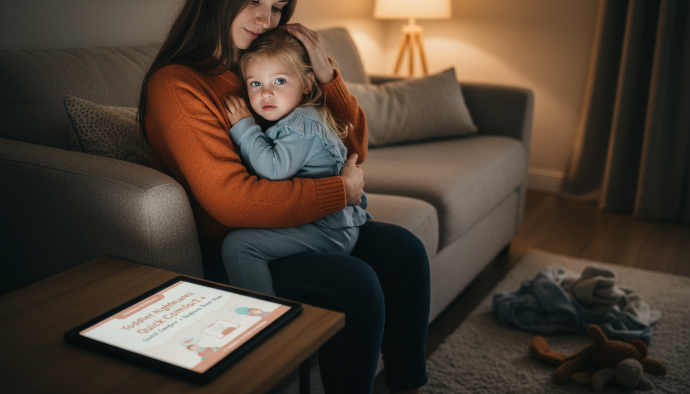 Toddler Nightmares: Quick Comfort + Bedtime Reset Plan