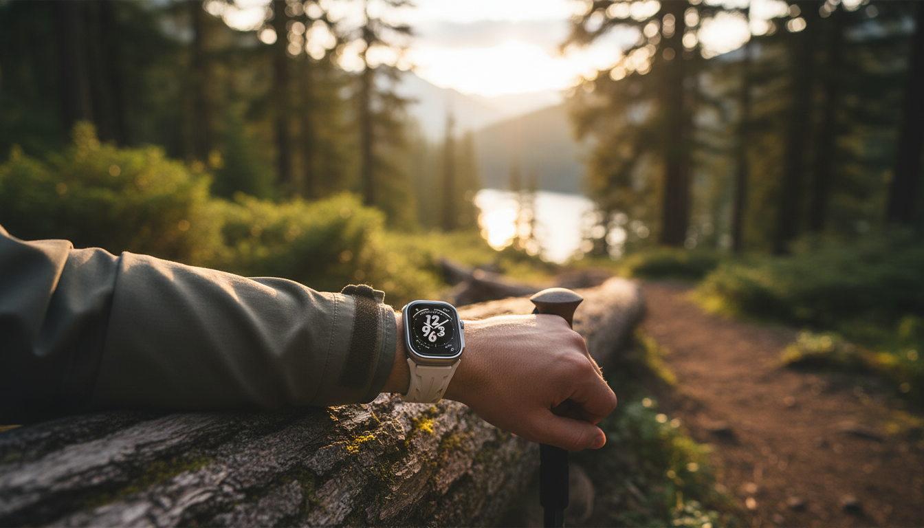 Custom Fluororubber Sport Strap for Apple Watch Ultra