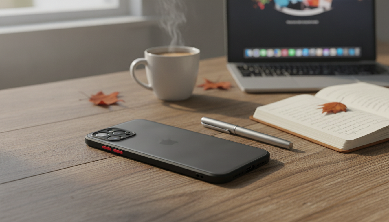 Luxury Matte Silicone iPhone Pro Max Case: Slim & Shockproof