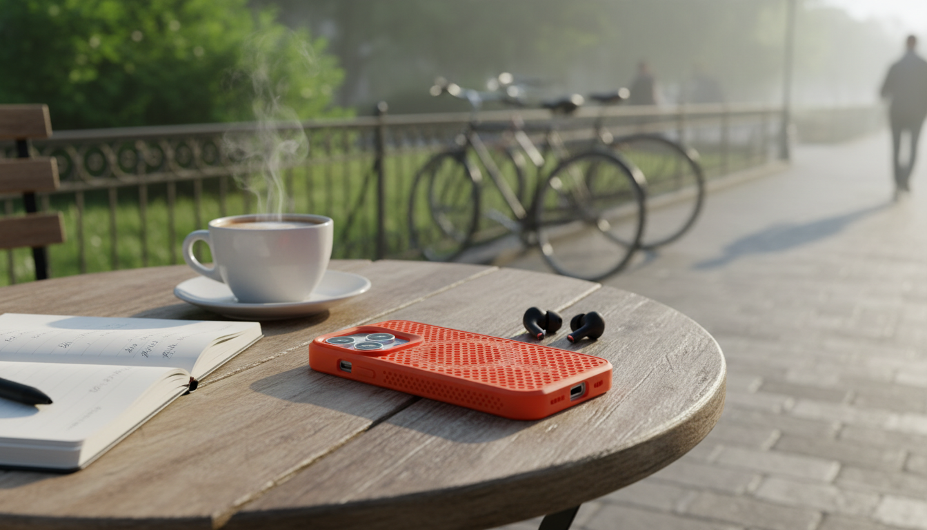 Matte Magnetic iPhone Case: Cool Charging, Clean Grip