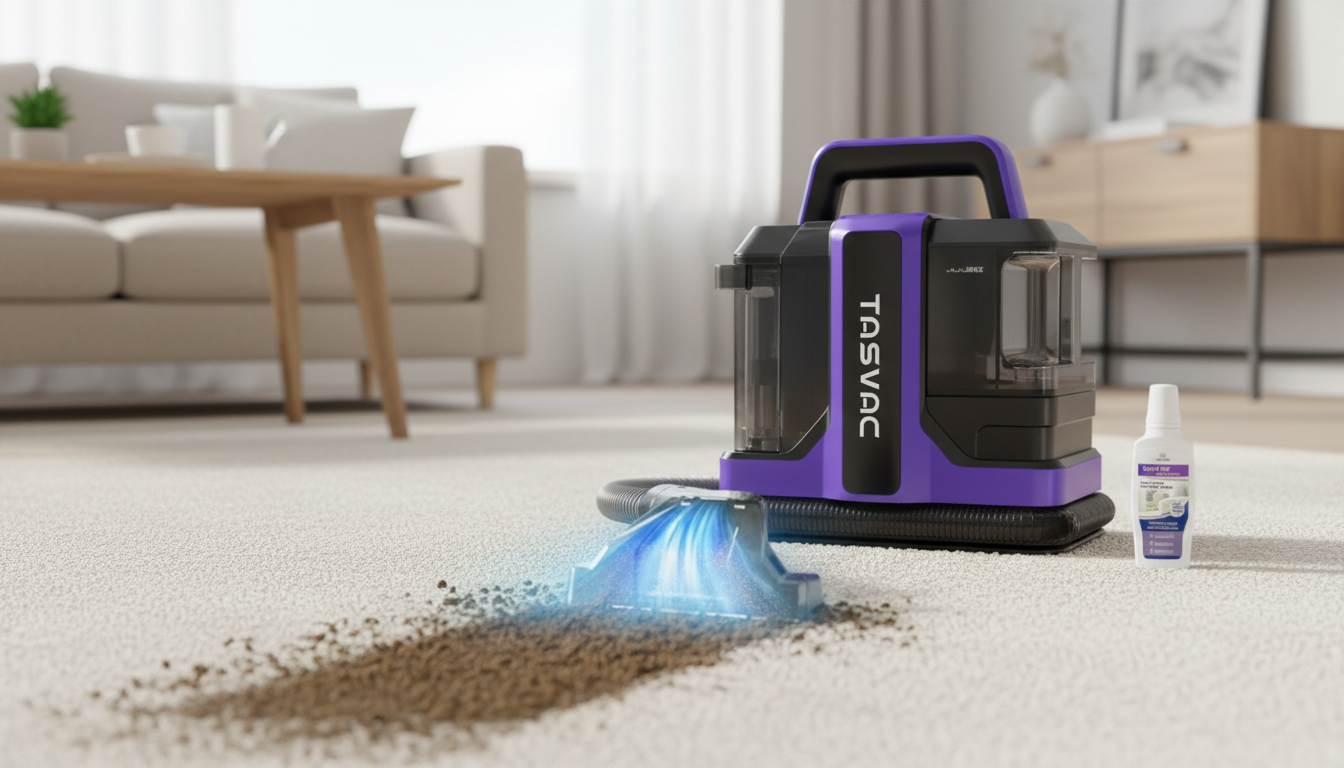Portable Pet Upholstery Cleaner for Stairs, Couches & Cars