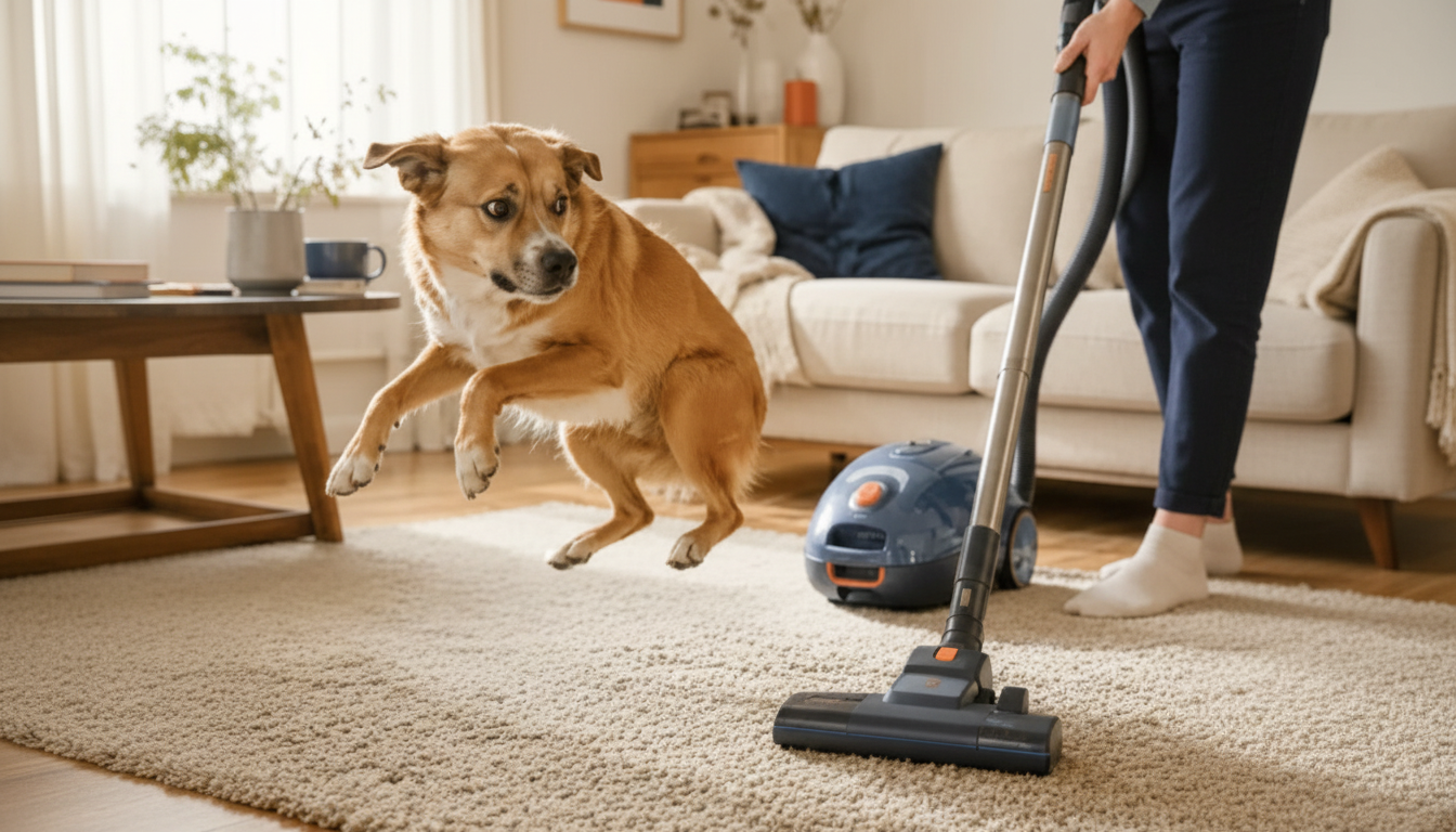 Vacuum Anxiety in Pets: A Gentle Training Routine