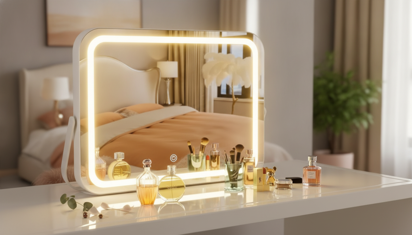 Vanity Mirror With Lights: Natural Lighting for Makeup