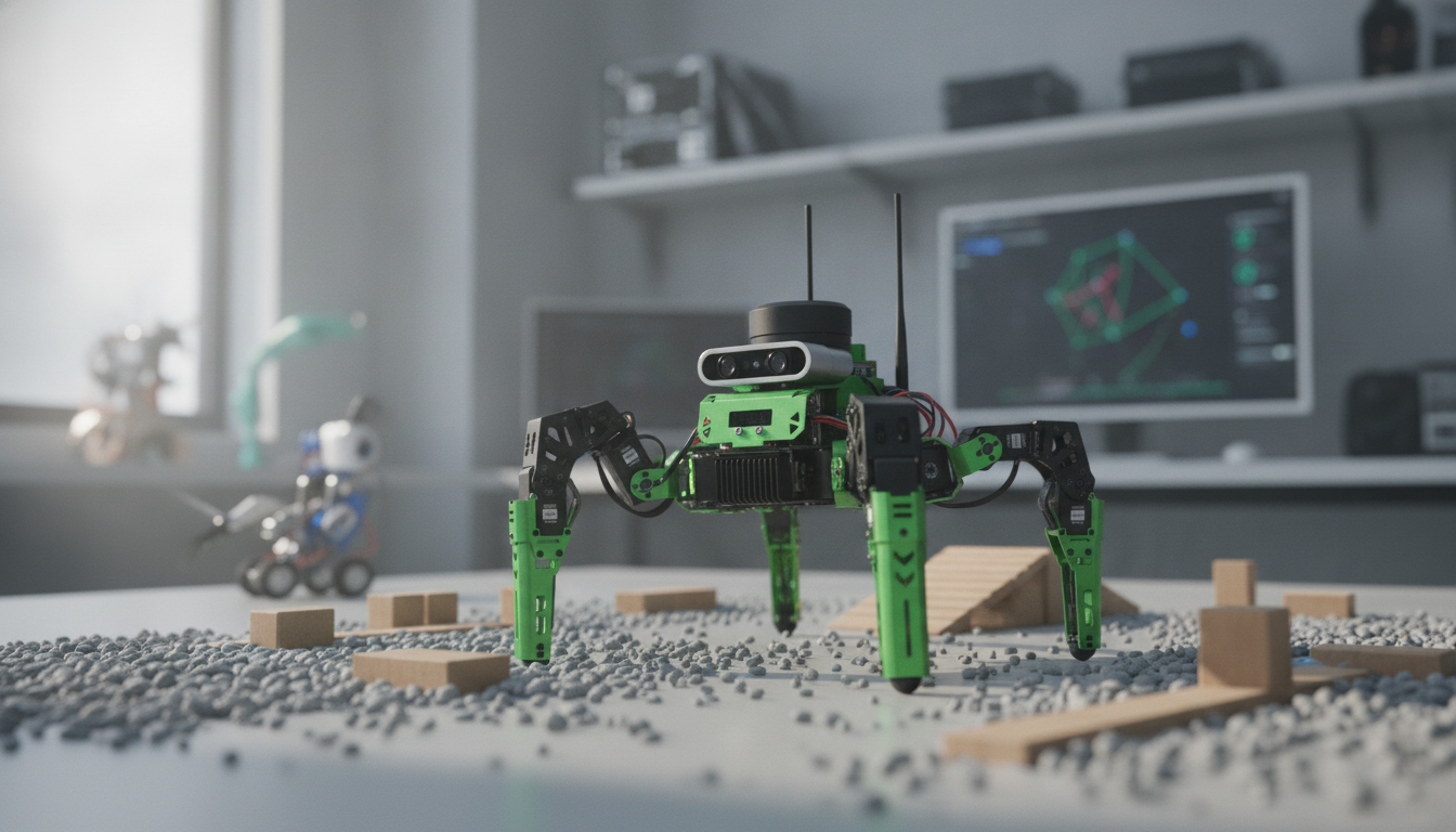 JetHexa Hexapod: Jetson Nano ROS SLAM & Navigation