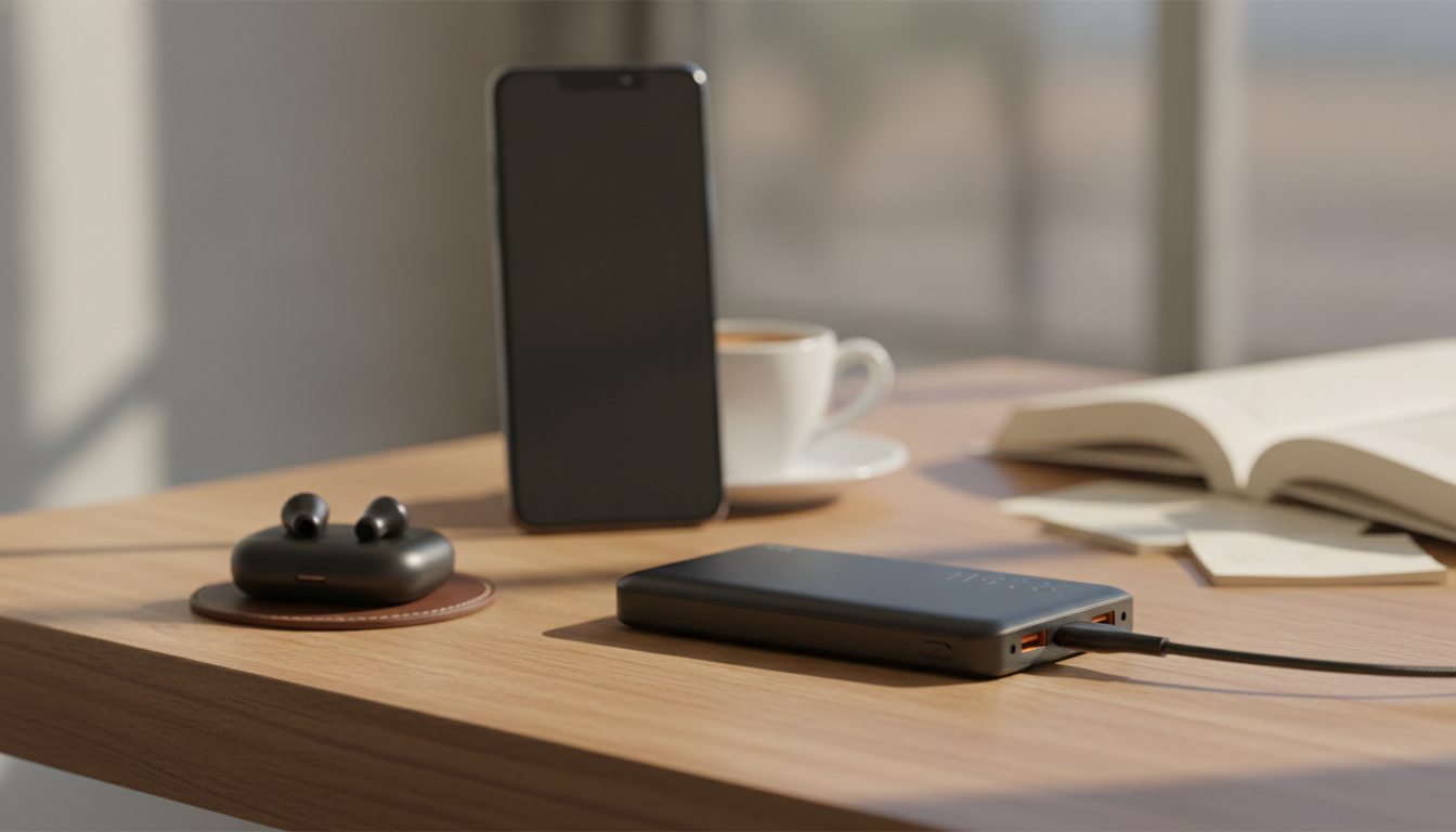 Ultra-Thin 10000mAh Power Bank for iPhone (22.5W)