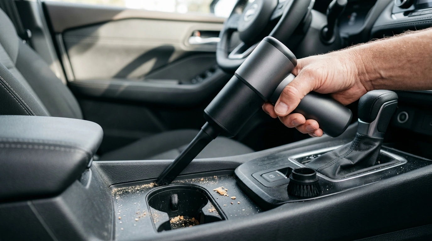 9000Pa Handheld Vacuum & Air Duster for Quick Cleanups