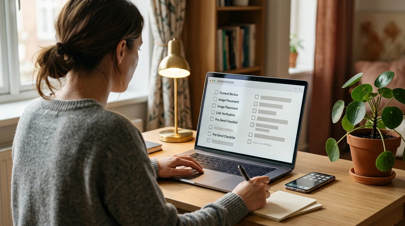 AI Newsletter Wizard: Editable Checklist for Better Emails