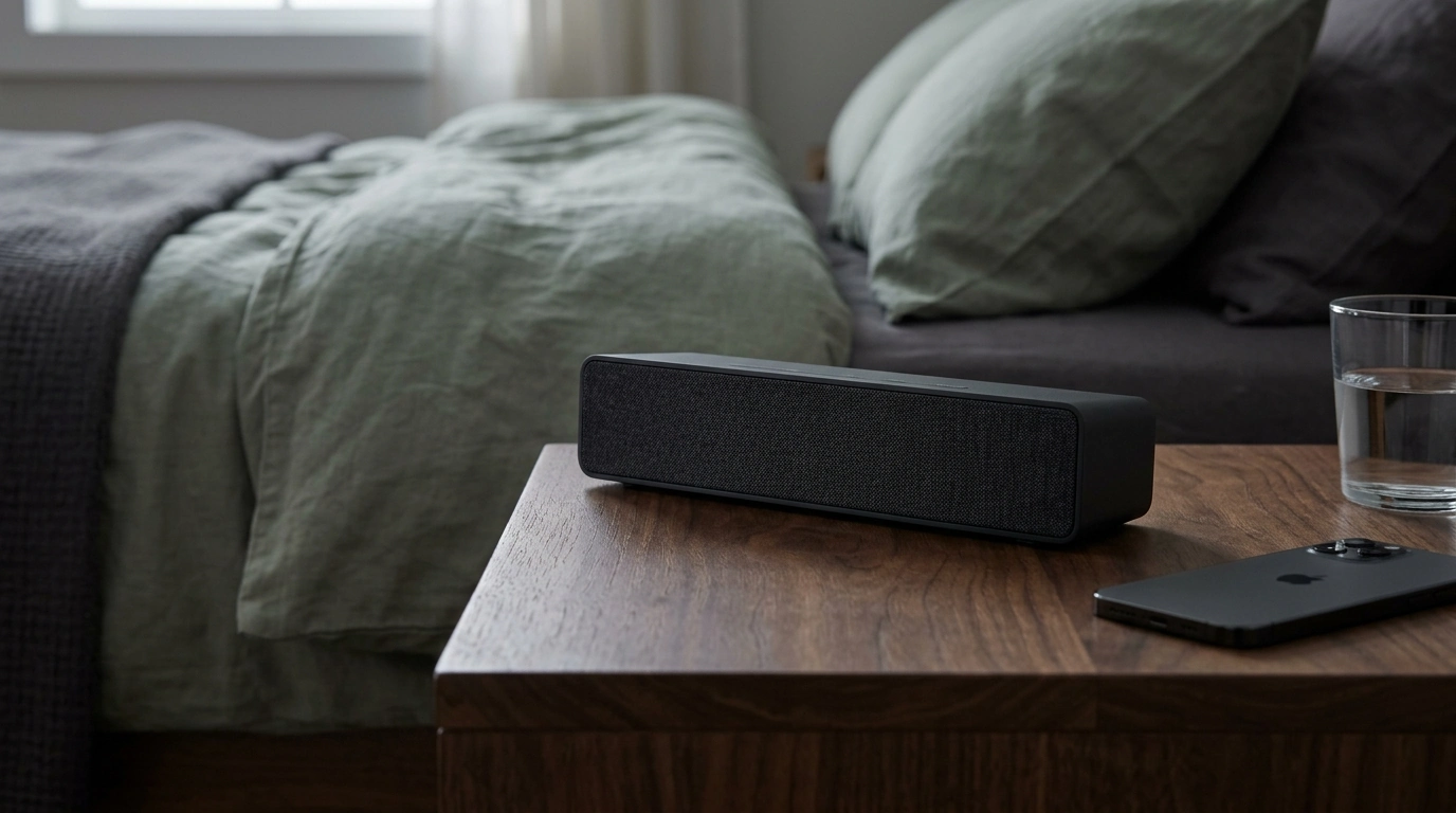 Bone Conduction Sleep Soundbar: Bluetooth + Timer
