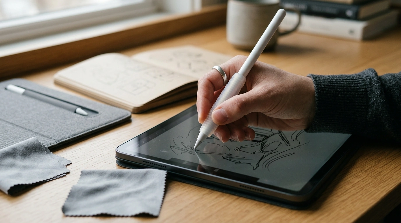 Non-Slip Jelly Apple Pencil Cover: Grip, Fit, Care