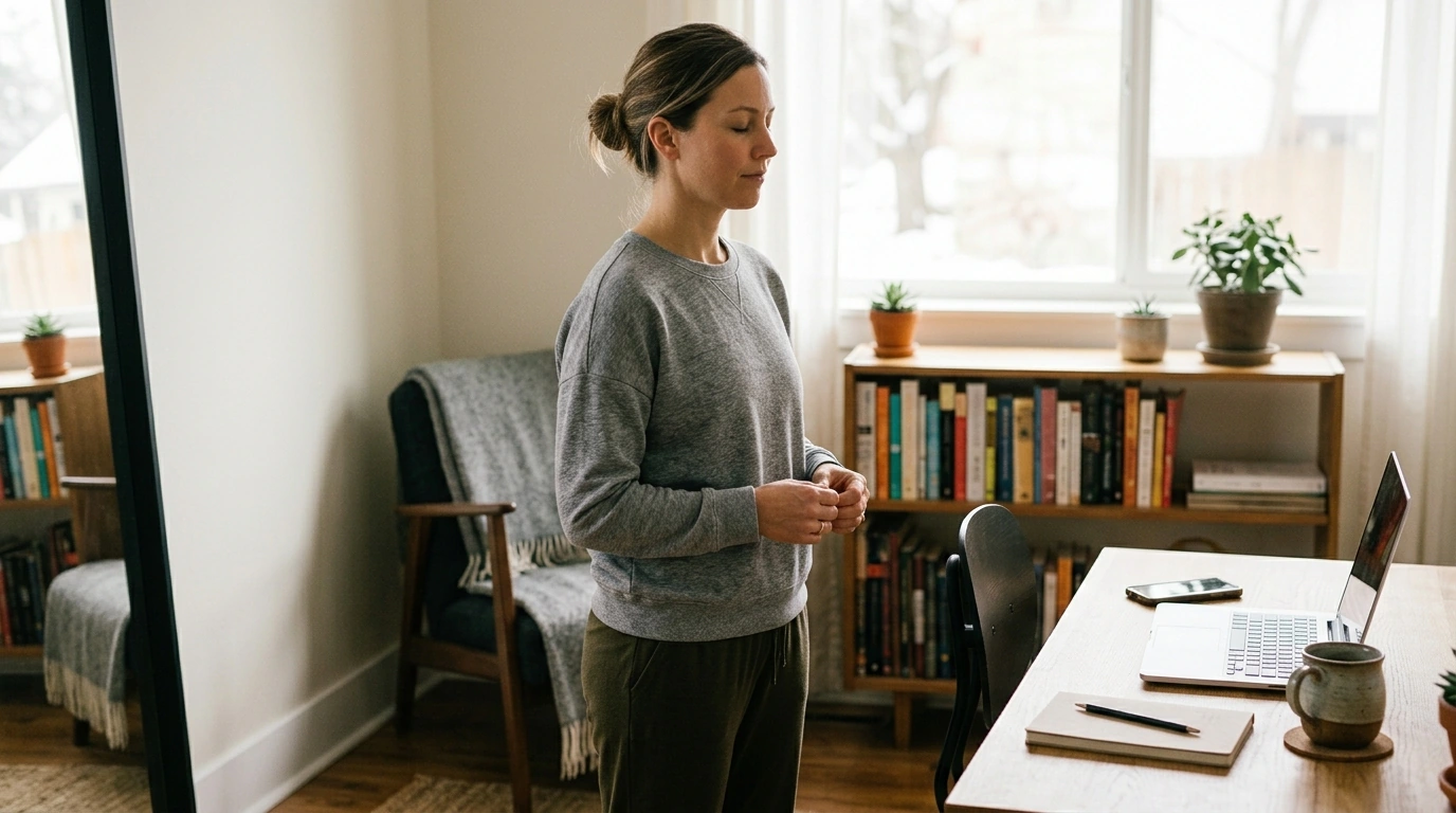 5-Min Daily Posture Reset: Stand Tall with AI Guide