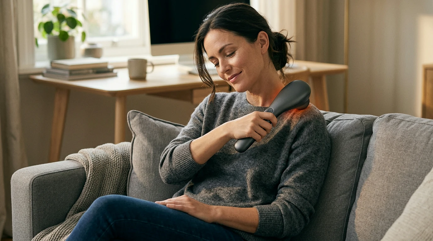 Heat + Variable Speed Handheld Massager: Relief Guide