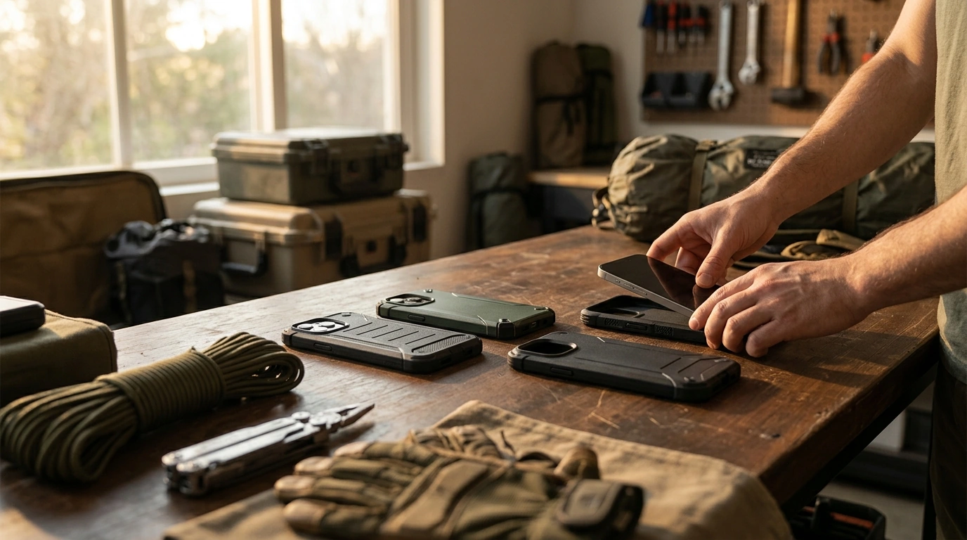 Choosing an iPhone Case for Military-Grade Drop Protection