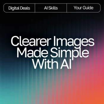 AI Photo Enhancement Workflow: Denoise, Upscale, Sharpen