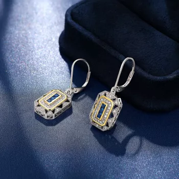 Sterling K Gold Drop Earrings: Minimal Everyday Shine