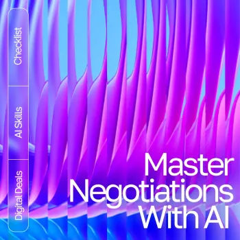 AI-Assisted Negotiation Guide: eBook + Checklist
