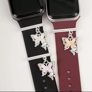 Butterfly Strap Charm for Apple Watch: Easy Style Boost