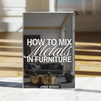 Mixing Metals in Furniture: 60/30/10 Checklist Guide