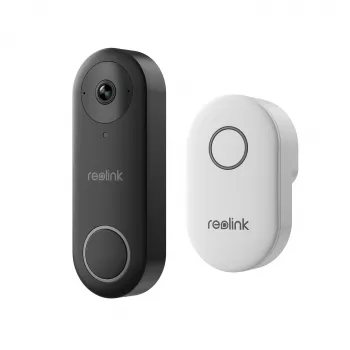 WiFi or PoE Video Doorbell With Chime & Human Detection